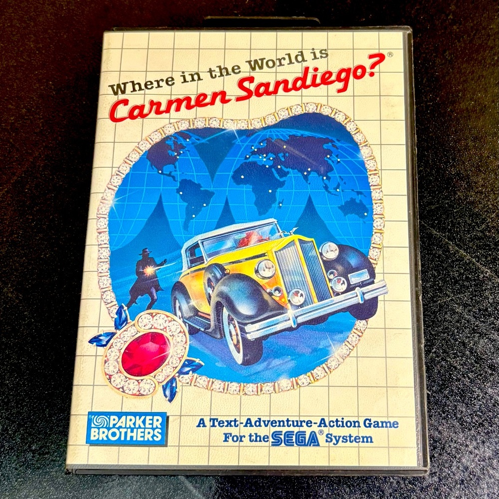 Where in the World is Carmen Sandiego? Sega Master System Game